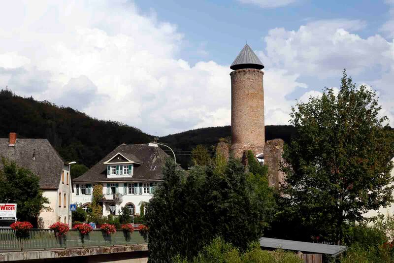 die Burg von Nohfelden