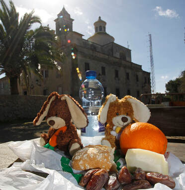 Picknick an der Ermita de Bonany