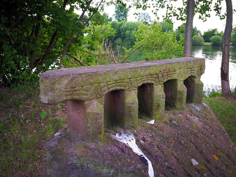 Hier führte in der Römerzeit eine Brücke über den Main