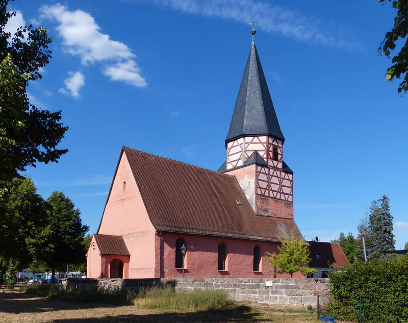 Die alte Pfarrkirche von Allersberg 