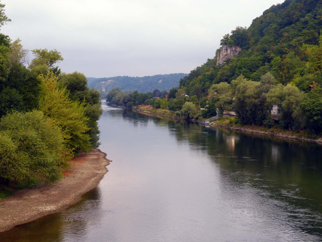 Die Donau bei Bad Abbach