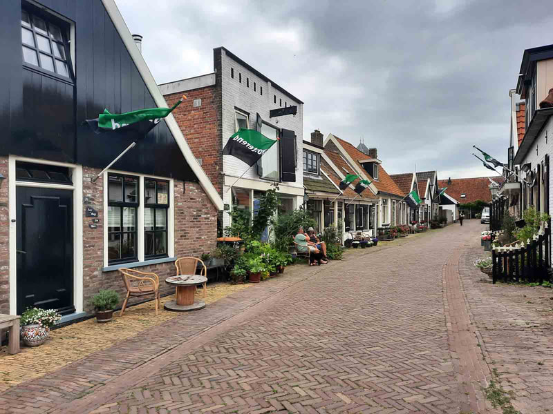 In Oosterend, einem der sieben Dörfer von Texel