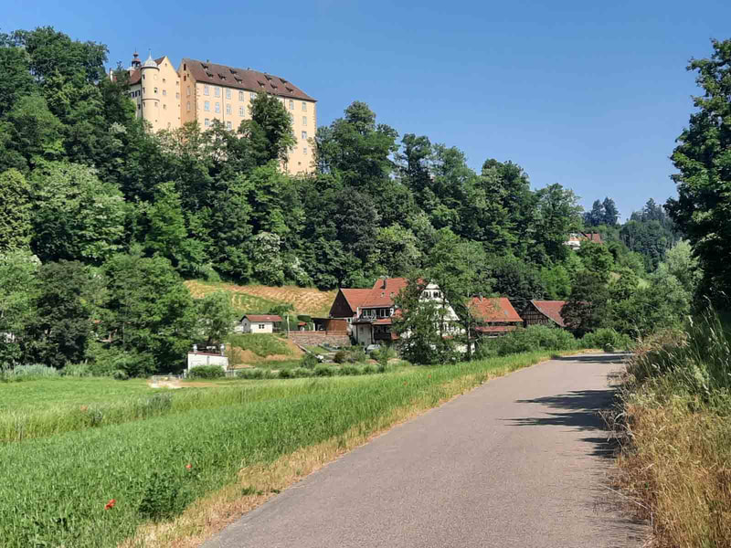 Das Schloss von Untergröningen