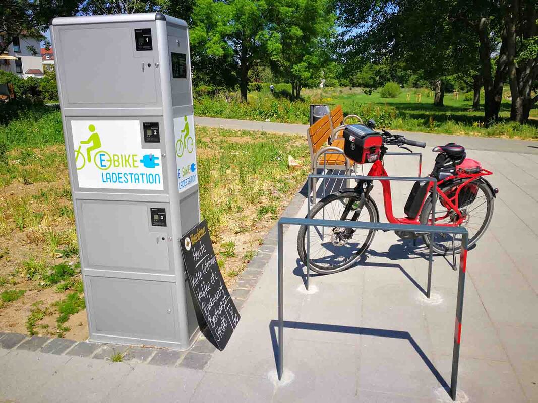 E-Bike-Ladestation in Karben